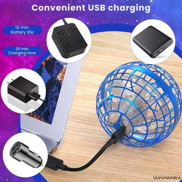 360° Flying Ball For Kids